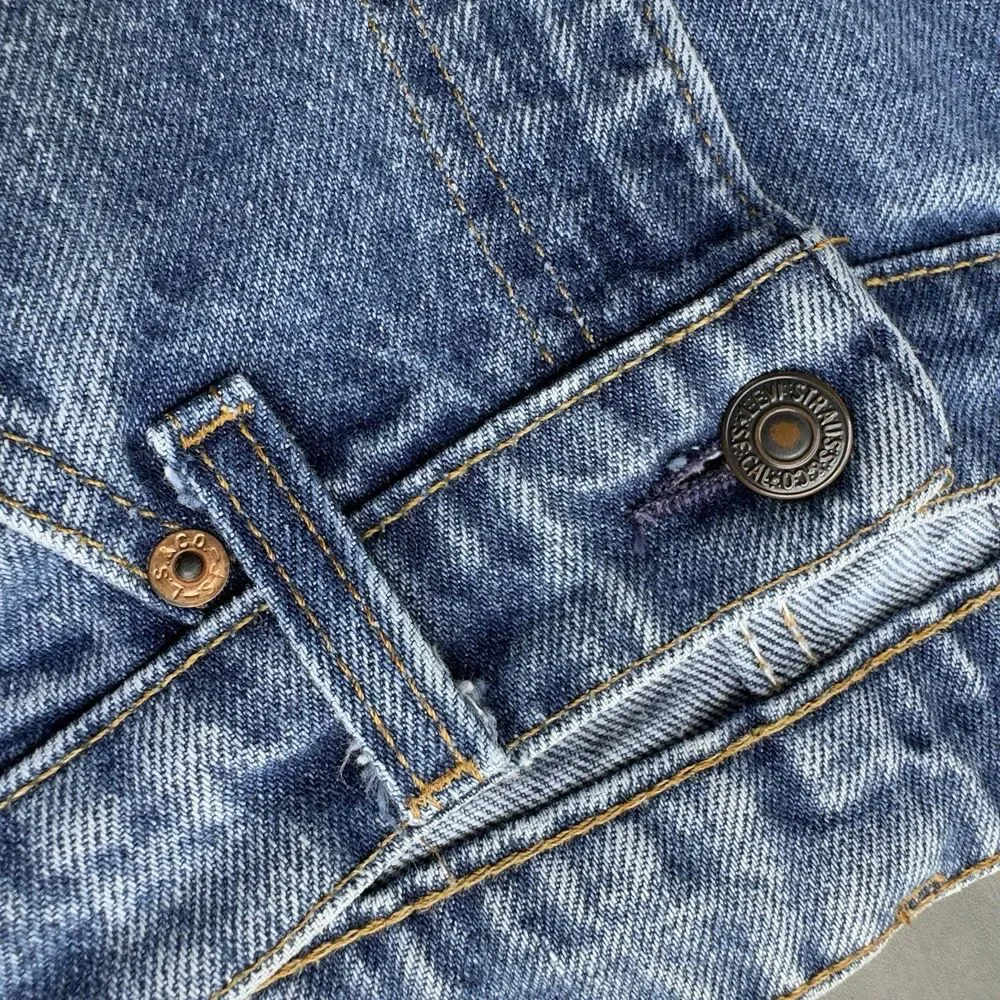 Vintage 80s Levi’s 505 Orange Tab Jeans 36x30 USA 20505-0217 Straight Leg